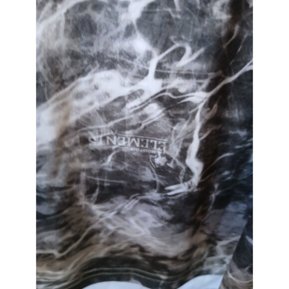 Vapor Apparel Mens Lightweight Long Sleeve Fishing Shirt Large Marble Print - Picture 6 of 14